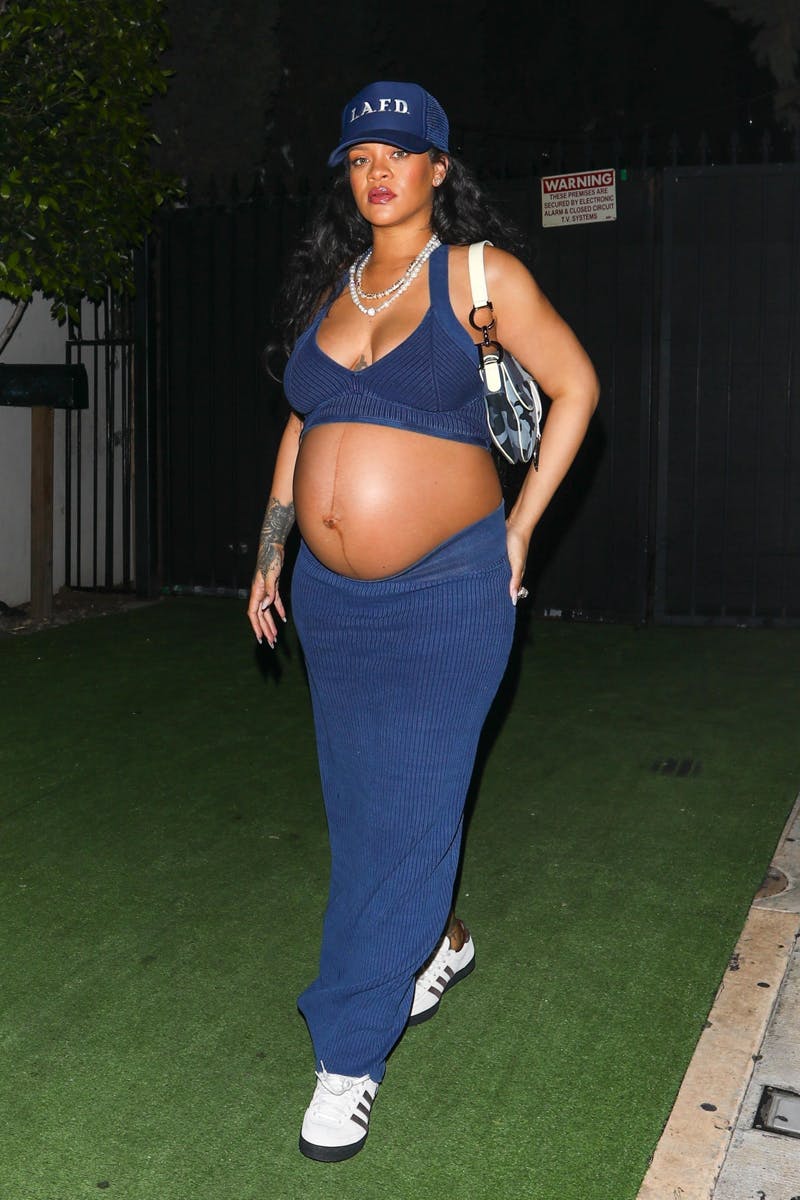 Rihanna's Pregnancy Outfits Are Risqué 